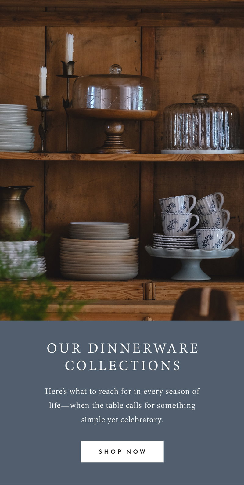 Our Dinnerware Collections