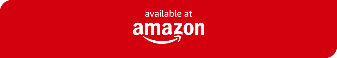 A red banner that reads Available at Amazon.