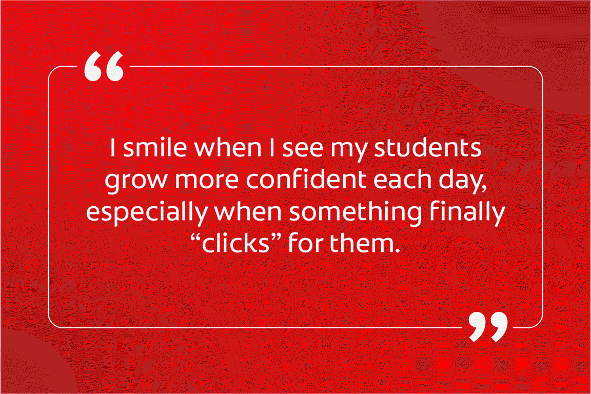 An animated gif that flips through quotes about the reasons why people smile.