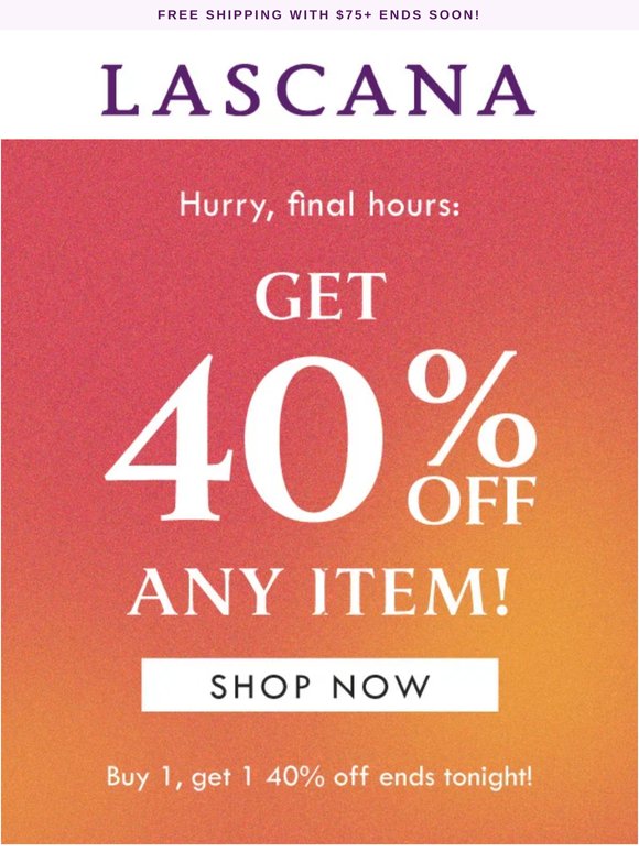 Extended: 40% off ANY item! Details inside✨