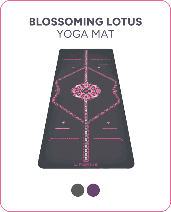 Blossoming Lotus Yoga Mat