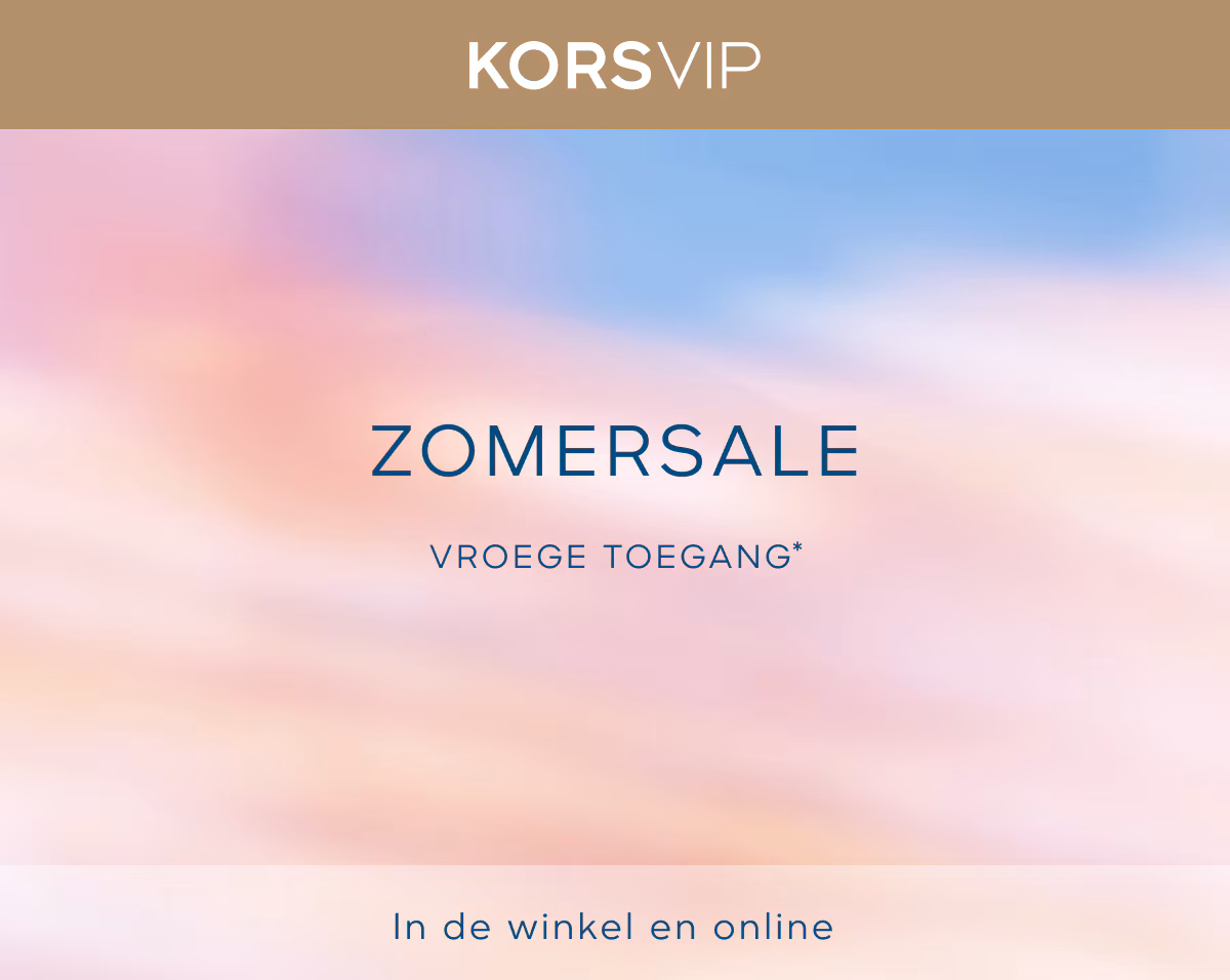KORSVIP | ZOMERSALE VROEGE TOEGANG* | In de winkel en online