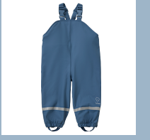  Bornino - Lieblinge Regenhose mit Trägern marine