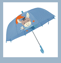Sterntaler Regenschirm Esel Emmi