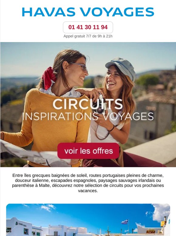 😎 6 destinations qui vont vous donner envie de partir