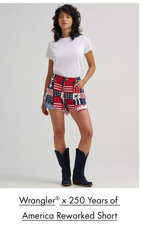 Wrangler® x 250 Years of America Reworked Short