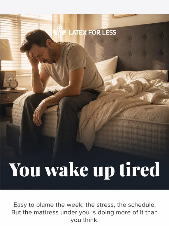 $700 off latex mattress for you to sleep cooler