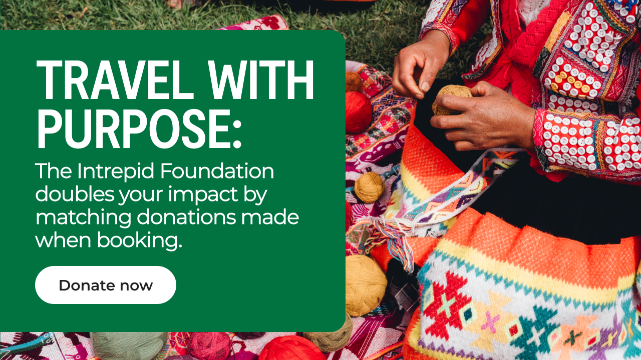 Travel with purpose