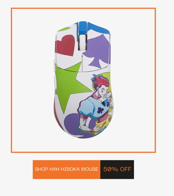 Hunter x Hunter Yuma Gaming Mouse Hisoka