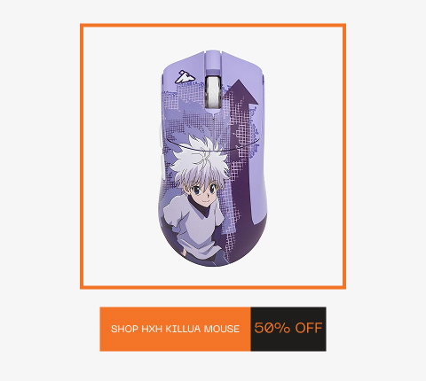 Hunter x Hunter Yuma Gaming Mouse Killua