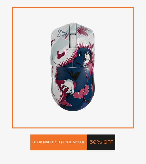 Naruto Yuma Gaming Mouse Itachi