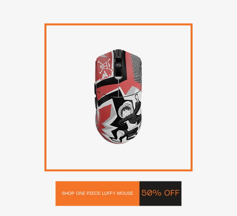 One Piece Yuma Gaming Mouse Luffy