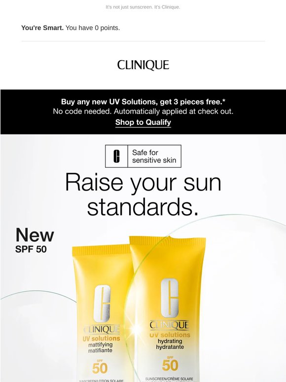 Buy our new UV Solutions, get 3 treats free.