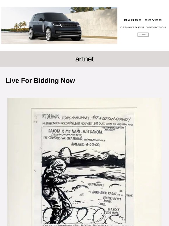 Live Now: Aboudia, Noland, Francis & More