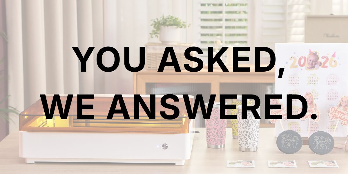You asked. We answerd.