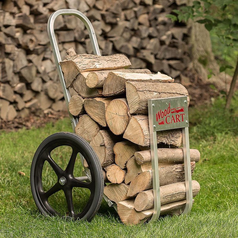 Image of Amish-Made Wood Cart