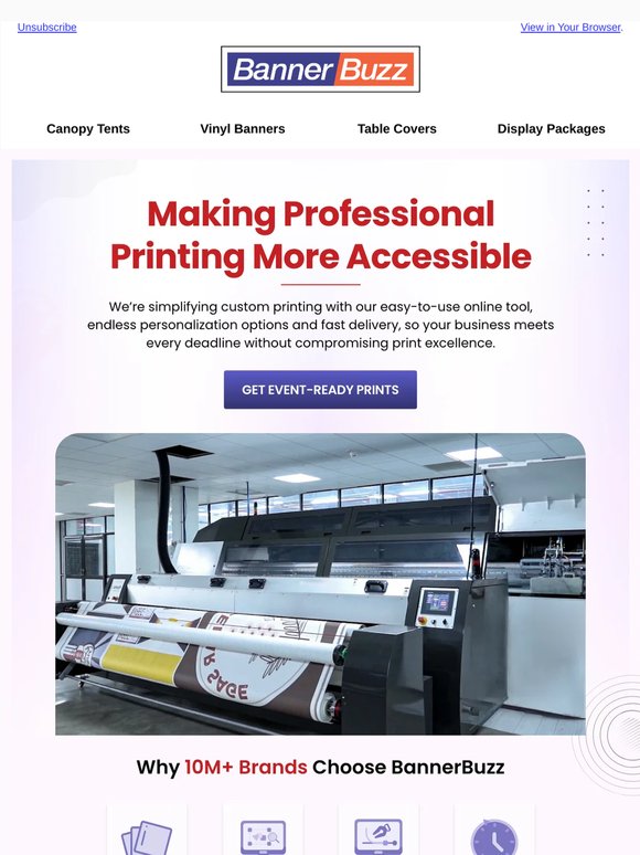Printing That Keeps Up with Your Business