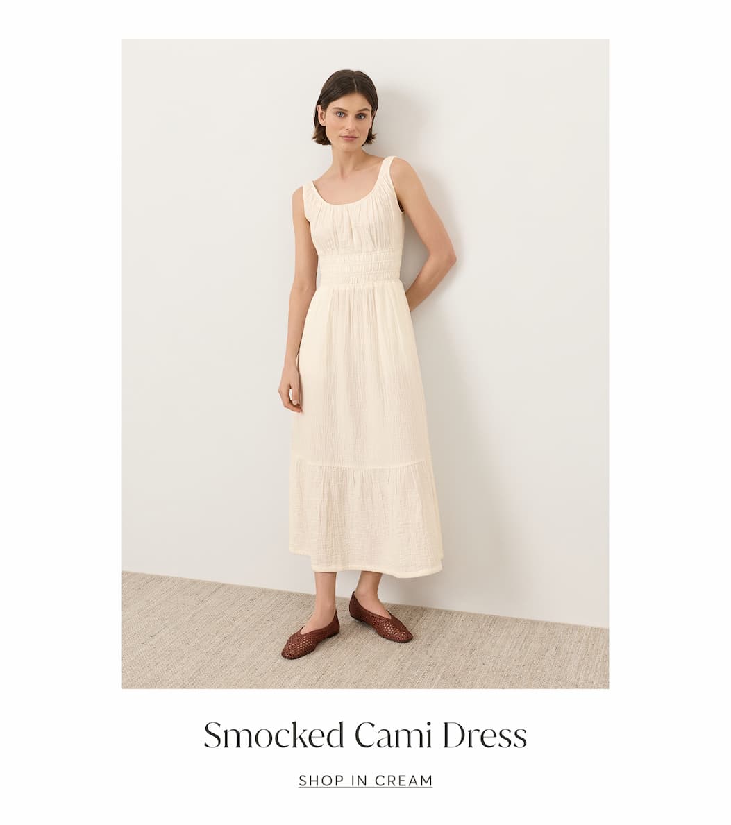 Smocked Cami Dress