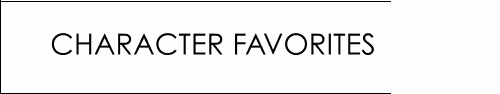 Shop Character Favorites