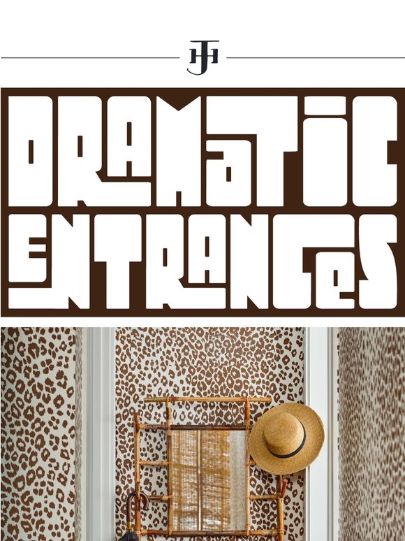 make an entrance