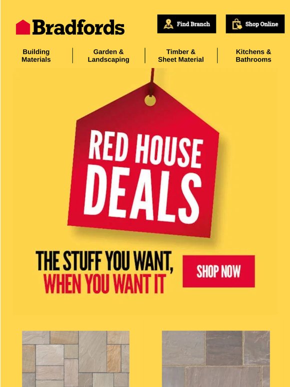 Red House Deals: More for Less on the Materials You Need