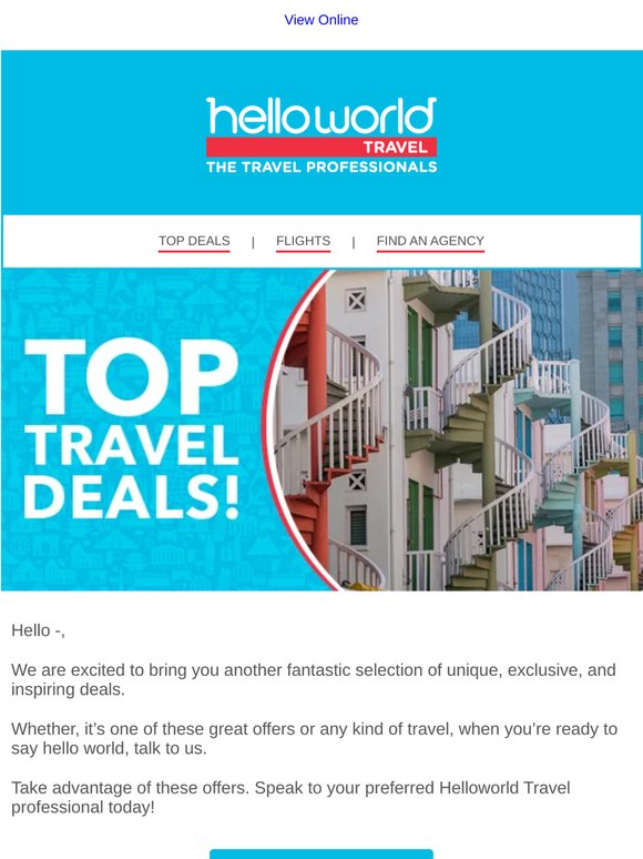 This Week's Top Travel Deals: Simple Pleasures of South Australia, Louisiana, All-inclusive Luxury Cruising, Best of Singapore, Fiji on Sale and More