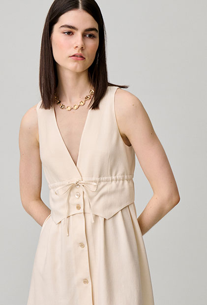 Robe longue imprimée