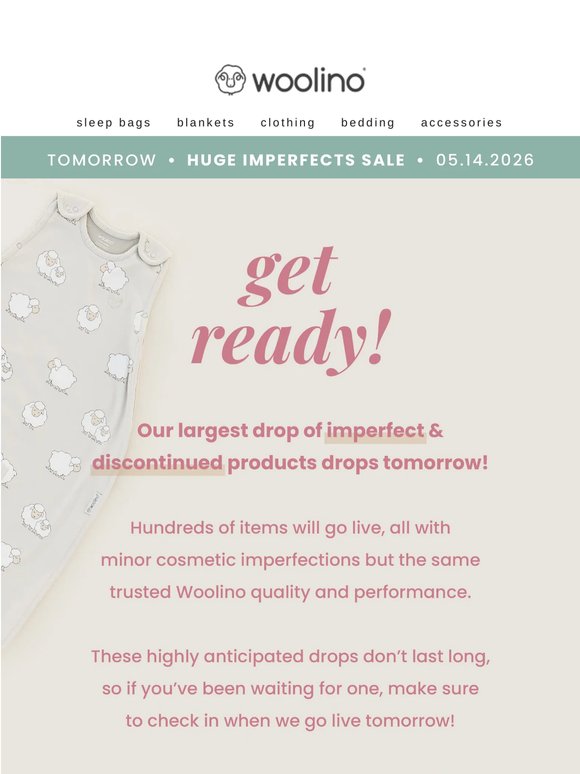 Get Ready: Imperfects Restock Tomorrow!