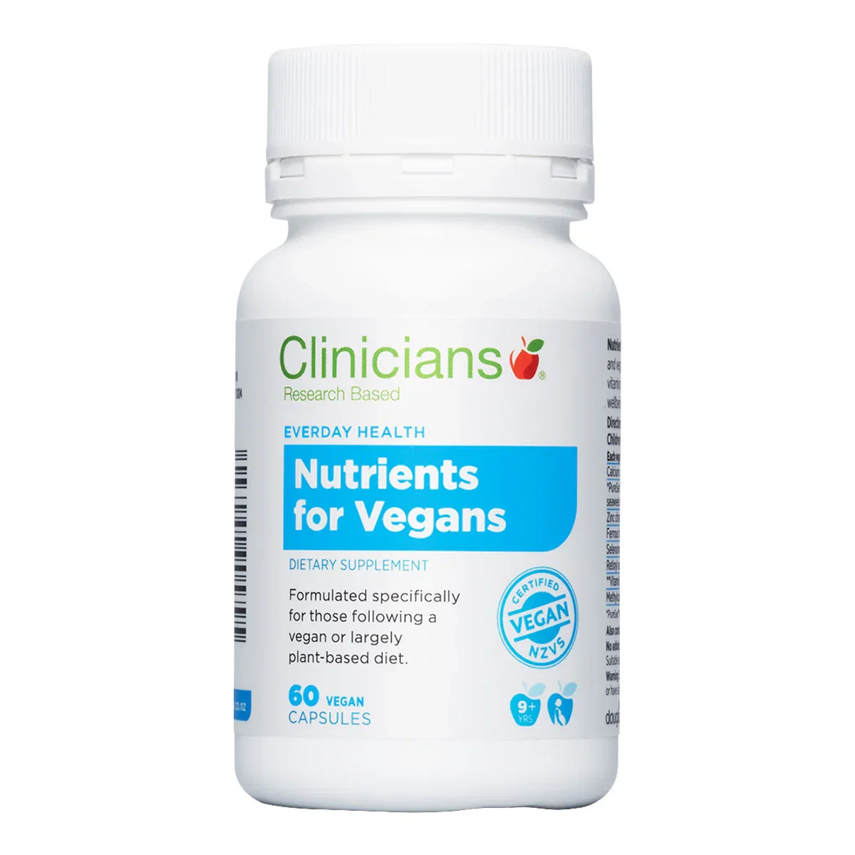 Image of Nutrients for Vegans