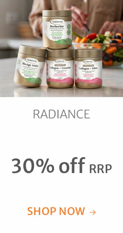 30% off RRP on Radiance