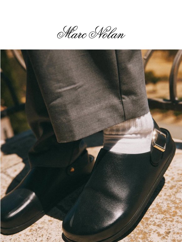 The Solana Leather Clog
