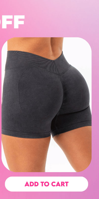 Stonewash v seamless shorts