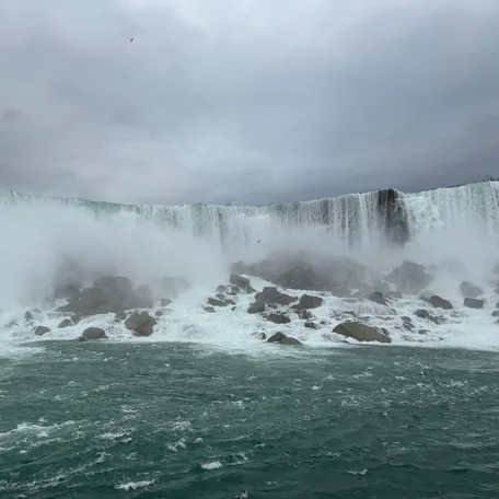The ship stopped in Canada's Port Colborne, offering easy access for shore excursions to Niagara Falls.