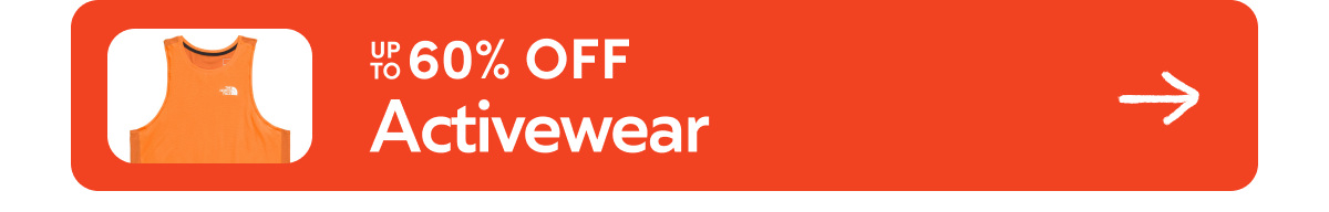 Up to 60% off Activewear