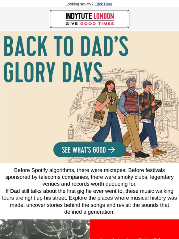 For Dads Who Still Talk About Their First Gig