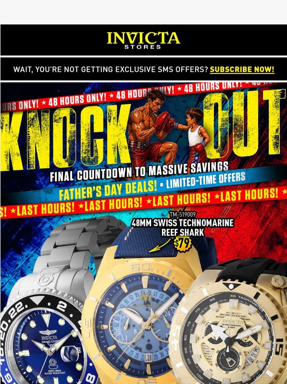 🥊THE FINAL BLOW🥊Knockout Sale⚡️ENDS IN HOURS