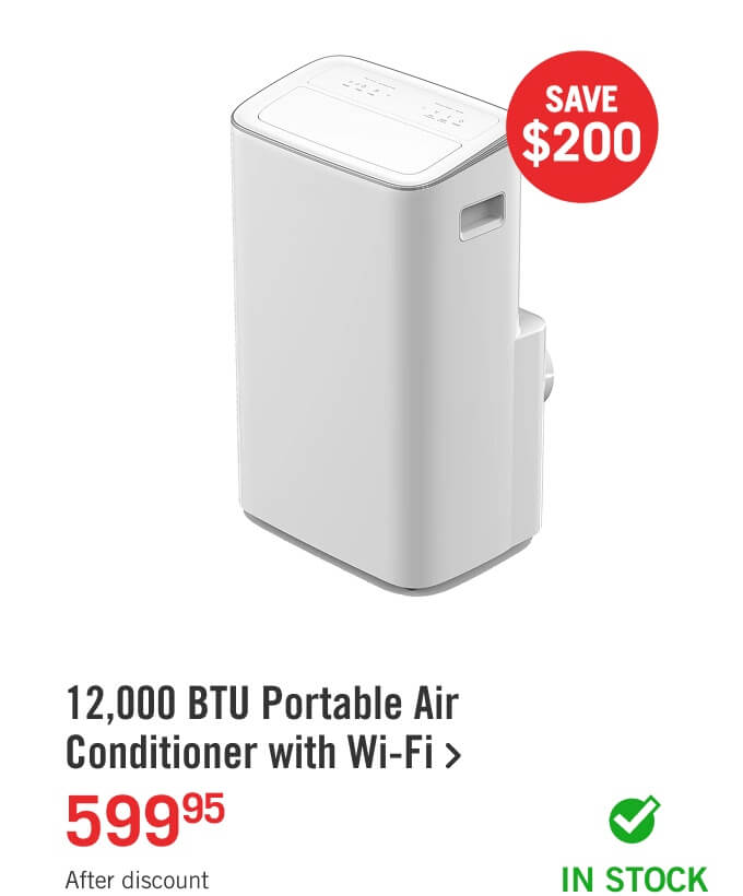 12,000 BTU Portable Air Conditioner.