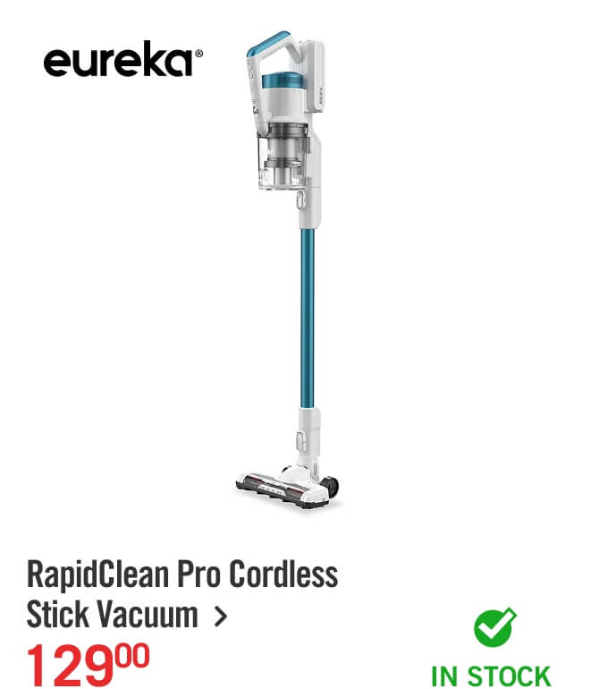 Eureka RapidClean Pro Cordless Stick Vacuum.