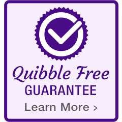 Quibble Free Guarantee