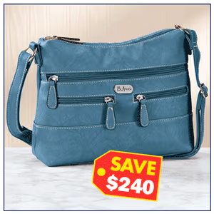 374656 B. Amici™ Luciana RFID Shoulder Bag