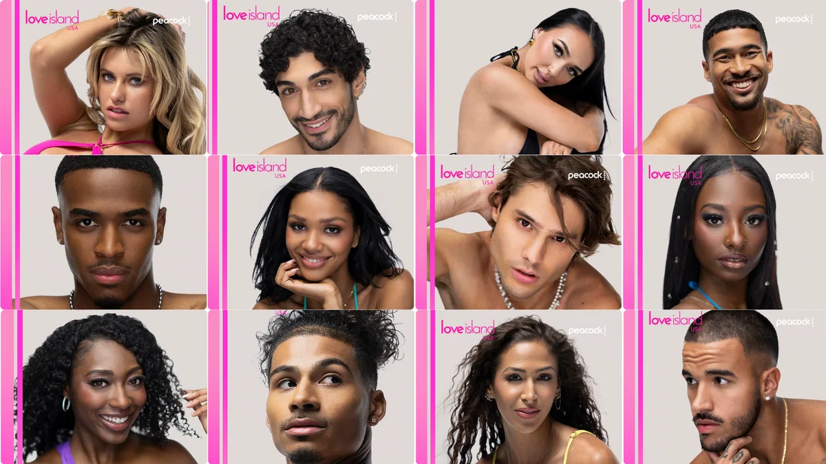 Love Island USA Season 8 cast collage