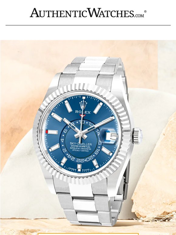 ROLEX PRICE DROP 🔴 GRAB $5000 OFF NOW — Blue Sky-Dweller 336934-0005 — Elevate Your Collection