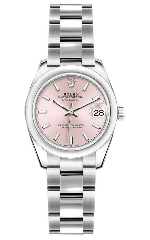 Datejust Pink Dial Automatic Women's Watch 31 278240-0007
