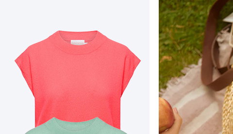 Ladies Brodie Cashmere Tina Tank Top