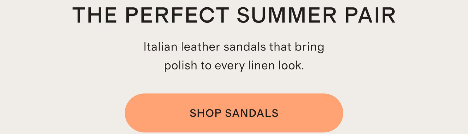 THE PERFECT SUMMER PAIR