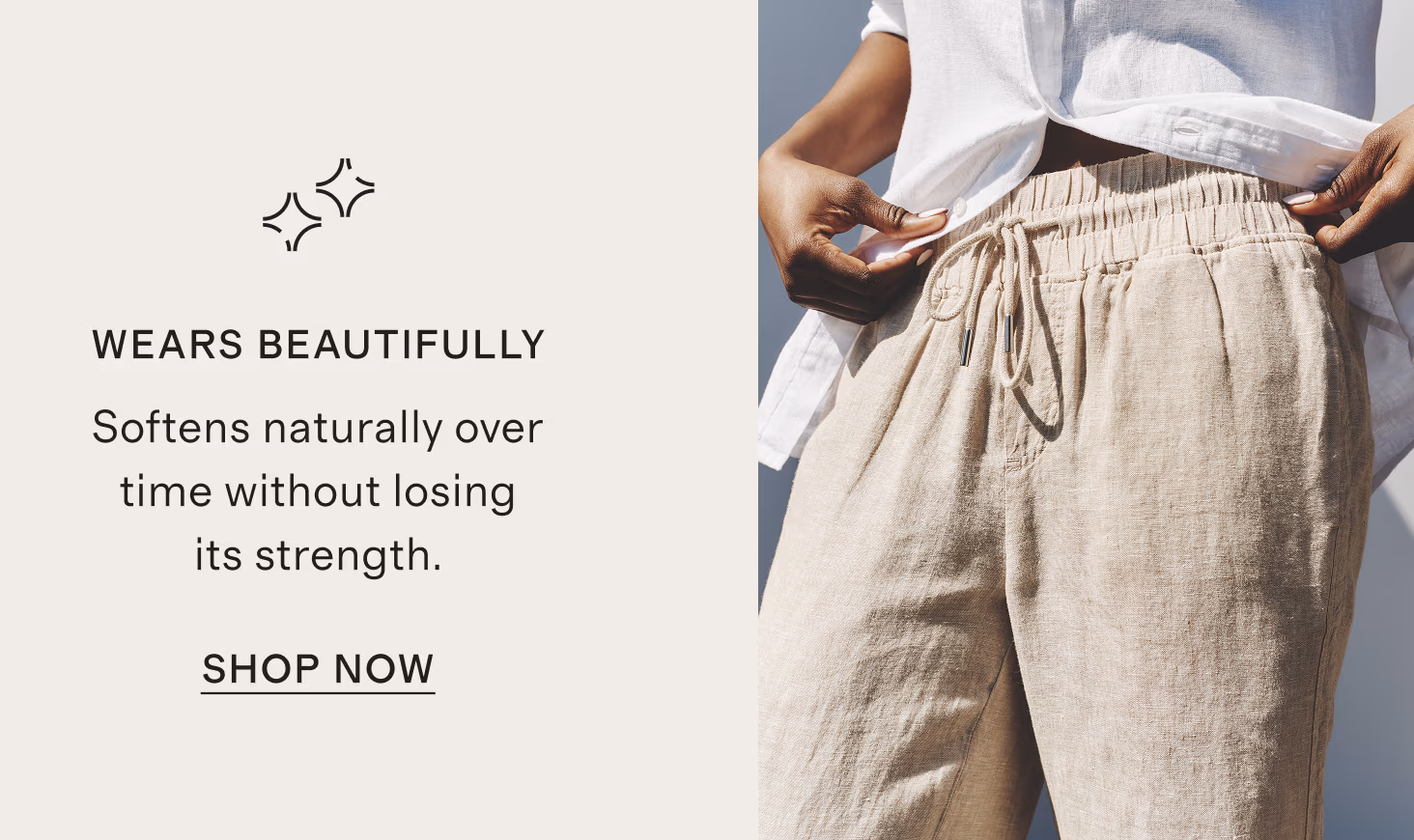WEARS BEAUTIFULLY