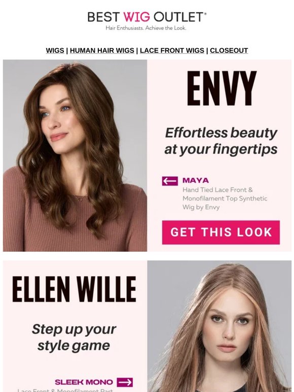 Wigs that keep you looking chic and confident