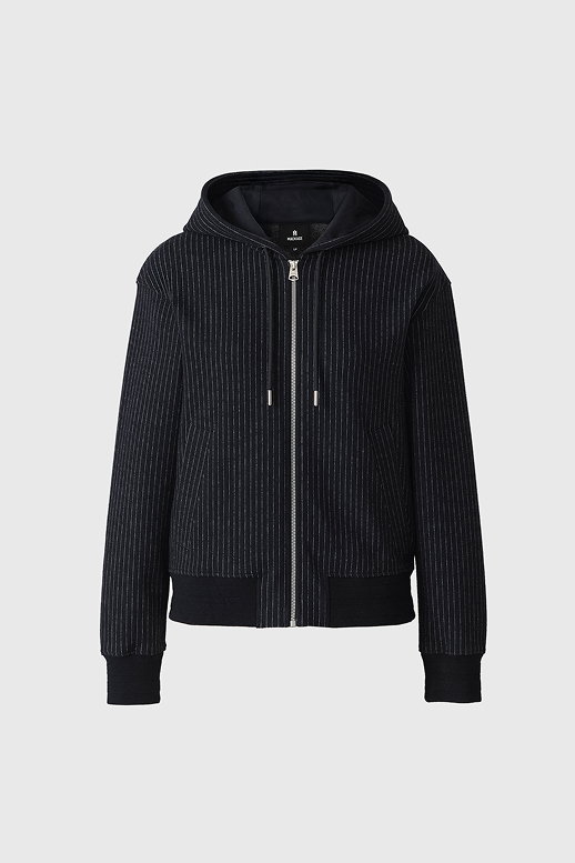 MATEA-K Brushed Knit Zip Hoodie
