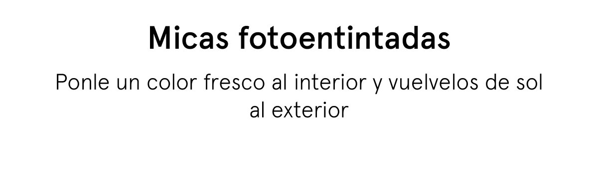 Micas fotoentintadas