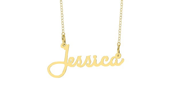 Custom Name Necklace (Up to 89% Off)